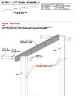 Предварительный просмотр 21 страницы Backyard Discovery Barrington 2206052 Assembly Instructions Manual