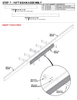 Предварительный просмотр 24 страницы Backyard Discovery Barrington 2206052 Assembly Instructions Manual