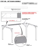 Предварительный просмотр 28 страницы Backyard Discovery Barrington 2206052 Assembly Instructions Manual