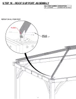 Предварительный просмотр 37 страницы Backyard Discovery Barrington 2206052 Assembly Instructions Manual