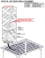 Предварительный просмотр 69 страницы Backyard Discovery Barrington 2206052 Assembly Instructions Manual