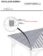 Предварительный просмотр 72 страницы Backyard Discovery Barrington 2206052 Assembly Instructions Manual