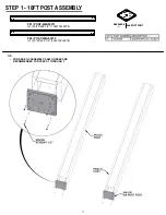 Предварительный просмотр 17 страницы Backyard Discovery Barrington 2206137 Assembly Instructions Manual