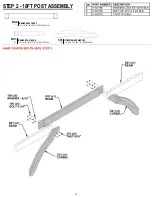 Предварительный просмотр 18 страницы Backyard Discovery Barrington 2206137 Assembly Instructions Manual