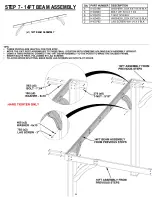 Предварительный просмотр 24 страницы Backyard Discovery Barrington 2206137 Assembly Instructions Manual