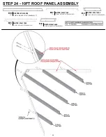 Предварительный просмотр 46 страницы Backyard Discovery Barrington 2206137 Assembly Instructions Manual