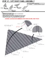 Предварительный просмотр 51 страницы Backyard Discovery Barrington 2206137 Assembly Instructions Manual