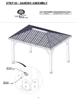 Предварительный просмотр 69 страницы Backyard Discovery Barrington 2206137 Assembly Instructions Manual