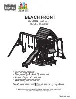 Предварительный просмотр 1 страницы Backyard Discovery BEACH FRONT Owner'S Manual