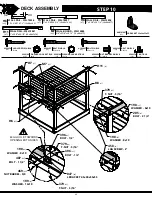 Предварительный просмотр 40 страницы Backyard Discovery BEACON HEIGHTS 2102323 Assembly Instructions Manual