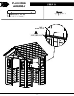 Предварительный просмотр 58 страницы Backyard Discovery BEACON HEIGHTS 2102323 Assembly Instructions Manual