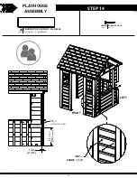 Предварительный просмотр 61 страницы Backyard Discovery BEACON HEIGHTS 2102323 Assembly Instructions Manual