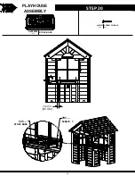 Предварительный просмотр 68 страницы Backyard Discovery BEACON HEIGHTS 2102323 Assembly Instructions Manual