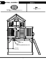 Предварительный просмотр 76 страницы Backyard Discovery BEACON HEIGHTS 2102323 Assembly Instructions Manual