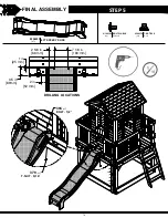 Предварительный просмотр 78 страницы Backyard Discovery BEACON HEIGHTS 2102323 Assembly Instructions Manual