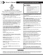 Preview for 5 page of Backyard Discovery BELMONT 2001039 Manual