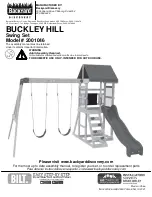 Предварительный просмотр 1 страницы Backyard Discovery BUCKLEY HILL Owner'S Manual