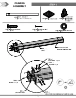 Preview for 19 page of Backyard Discovery CABANA 2004511 Owner'S Manual & Assembly Instructions