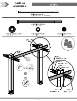 Preview for 22 page of Backyard Discovery CABANA 2004511 Owner'S Manual & Assembly Instructions