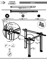 Preview for 23 page of Backyard Discovery CABANA 2004511 Owner'S Manual & Assembly Instructions