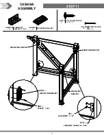 Preview for 29 page of Backyard Discovery CABANA 2004511 Owner'S Manual & Assembly Instructions