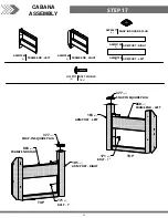 Preview for 36 page of Backyard Discovery CABANA 2004511 Owner'S Manual & Assembly Instructions