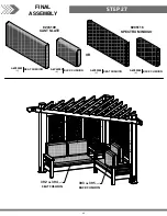 Preview for 46 page of Backyard Discovery CABANA 2004511 Owner'S Manual & Assembly Instructions