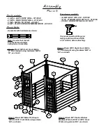 Preview for 22 page of Backyard Discovery Cedar Chateau 6511 Owner'S Manual