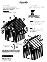 Preview for 26 page of Backyard Discovery Cedar Chateau 6511 Owner'S Manual