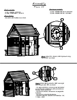 Preview for 38 page of Backyard Discovery Cedar Chateau 6511 Owner'S Manual