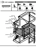 Preview for 63 page of Backyard Discovery CEDAR COVE 2001053 Owner'S Manual & Assembly Instructions