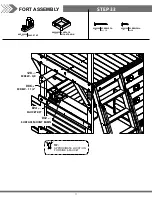 Preview for 77 page of Backyard Discovery CEDAR COVE 2001053 Owner'S Manual & Assembly Instructions