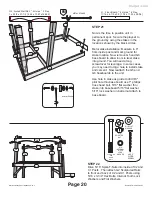 Preview for 23 page of Backyard Discovery Cedar Mountain 5007 Assembly Manual