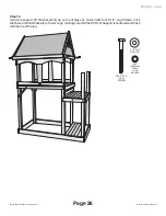 Preview for 29 page of Backyard Discovery Cedar Mountain 5007 Assembly Manual