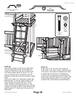 Preview for 35 page of Backyard Discovery Cedar Mountain 5007 Assembly Manual
