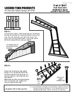 Preview for 69 page of Backyard Discovery Cedar Mountain 5007 Assembly Manual