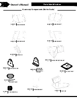 Предварительный просмотр 17 страницы Backyard Discovery CORDOVA 2106536 Owner'S Manual & Assembly Instructions