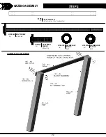 Предварительный просмотр 22 страницы Backyard Discovery CORDOVA 2106536 Owner'S Manual & Assembly Instructions