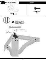 Предварительный просмотр 26 страницы Backyard Discovery CORDOVA 2106536 Owner'S Manual & Assembly Instructions