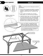 Предварительный просмотр 50 страницы Backyard Discovery CORDOVA 2106536 Owner'S Manual & Assembly Instructions