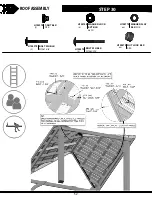 Предварительный просмотр 52 страницы Backyard Discovery CORDOVA 2106536 Owner'S Manual & Assembly Instructions