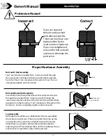 Предварительный просмотр 10 страницы Backyard Discovery EAGLES NEST ELITE SWING SET Owner'S Manual & Assembly Instructions