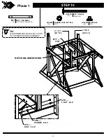 Предварительный просмотр 38 страницы Backyard Discovery EAGLES NEST ELITE SWING SET Owner'S Manual & Assembly Instructions