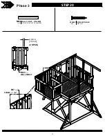 Предварительный просмотр 76 страницы Backyard Discovery EAGLES NEST ELITE SWING SET Owner'S Manual & Assembly Instructions