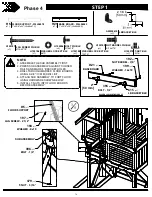 Предварительный просмотр 79 страницы Backyard Discovery EAGLES NEST ELITE SWING SET Owner'S Manual & Assembly Instructions