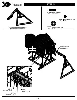 Предварительный просмотр 135 страницы Backyard Discovery EAGLES NEST ELITE SWING SET Owner'S Manual & Assembly Instructions