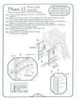 Предварительный просмотр 21 страницы Backyard Discovery Everglade Assembly Instructions Manual