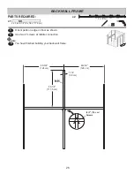 Предварительный просмотр 28 страницы Backyard Discovery GABLE Assembly Manual