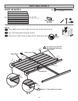 Предварительный просмотр 29 страницы Backyard Discovery GABLE Assembly Manual