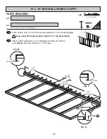 Предварительный просмотр 47 страницы Backyard Discovery GABLE Assembly Manual